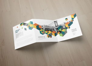 解鎖數(shù)字未來 創(chuàng)意三折頁廣告設計如何賦能軟件開發(fā)品牌